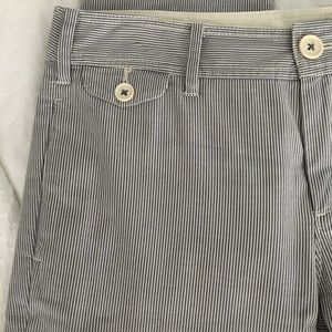 Anthropologie Paper Boy - Cropped Pin Stripe Pants